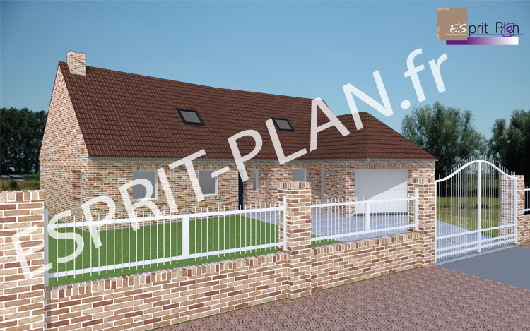 maison traditionnelle portail entree macadam velux somme picardie le touquet.jpg